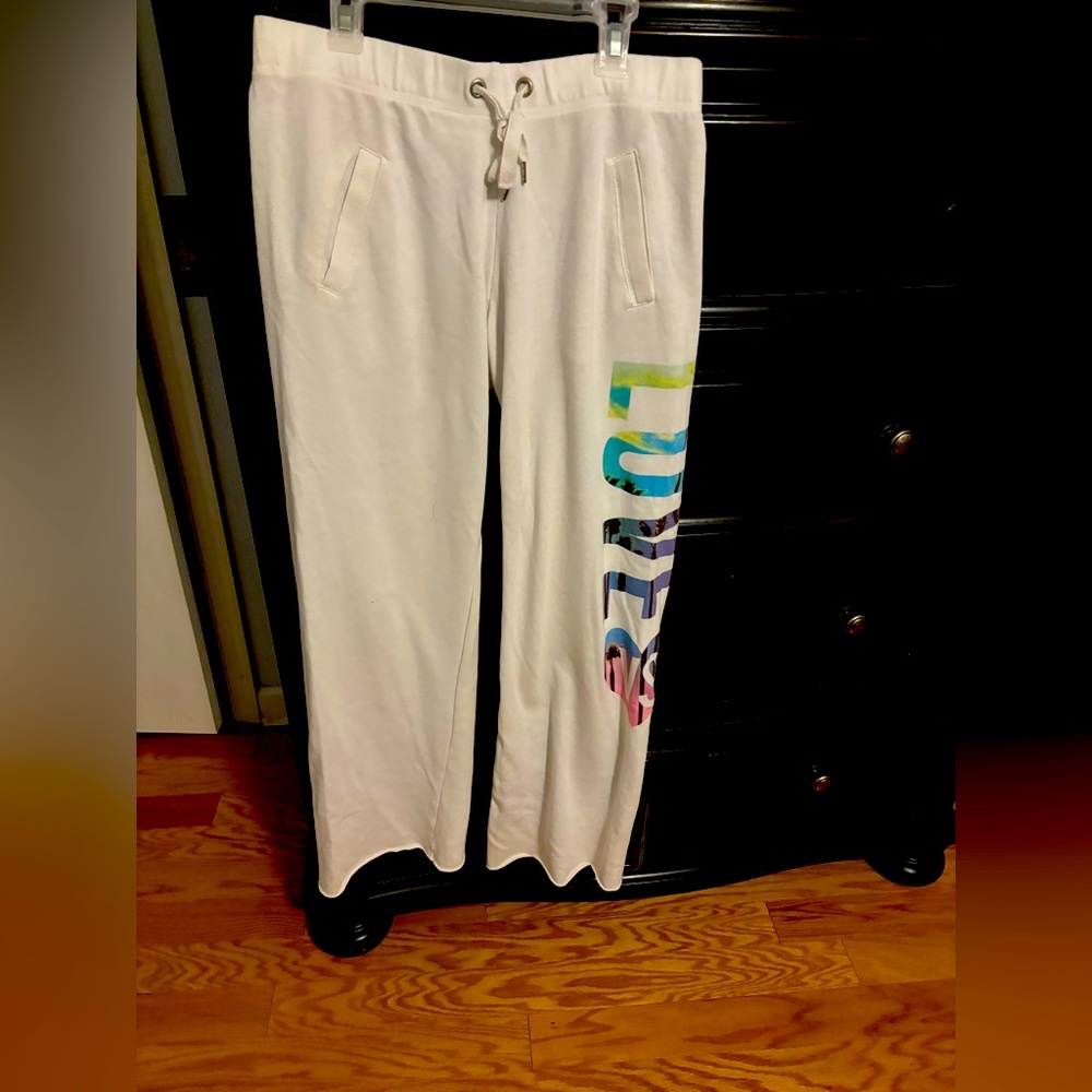 Victoria Secret Velvety Lounge Pants Wide Leg